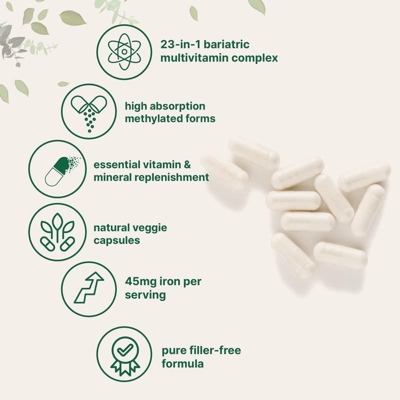 23-in-1 Bariatric Multivitamin Capsules